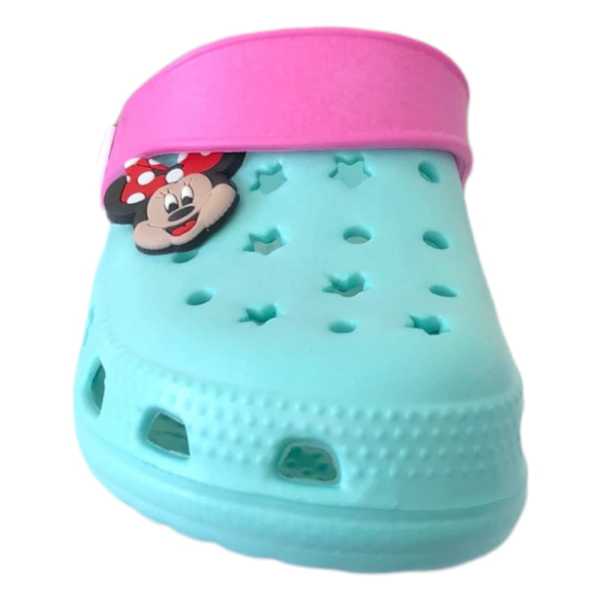 Akınal Bella Mint Çocuk Mickey Mouse Plaj Terlik Sandalet