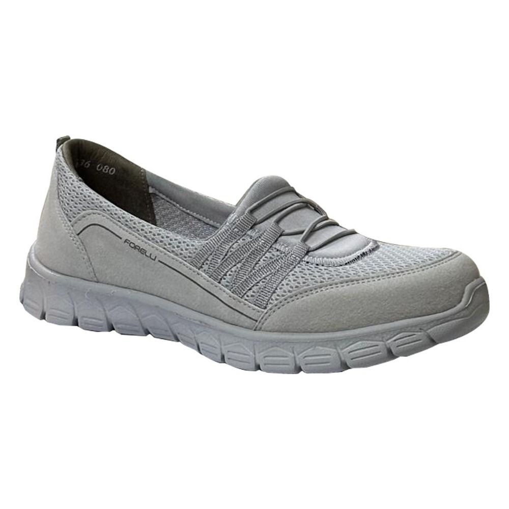 Forelli 61014-G Lisa Gri Kadın Comfort Spor Ayakkabı