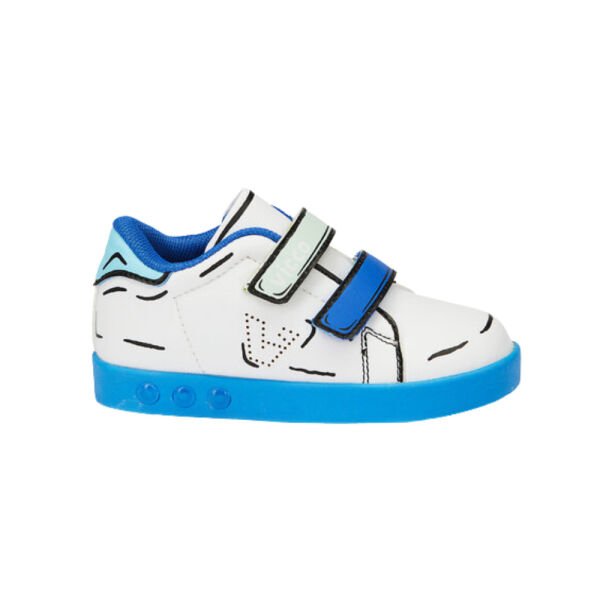 Vicco Picasso 313.F22y.153 Beyaz-Saks Mavi Işıklı Spor Ayakkabı