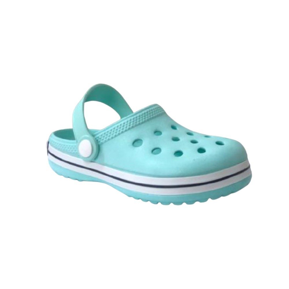 Mint Yeşili Çocuk Havuz/Deniz Terlik Sandalet