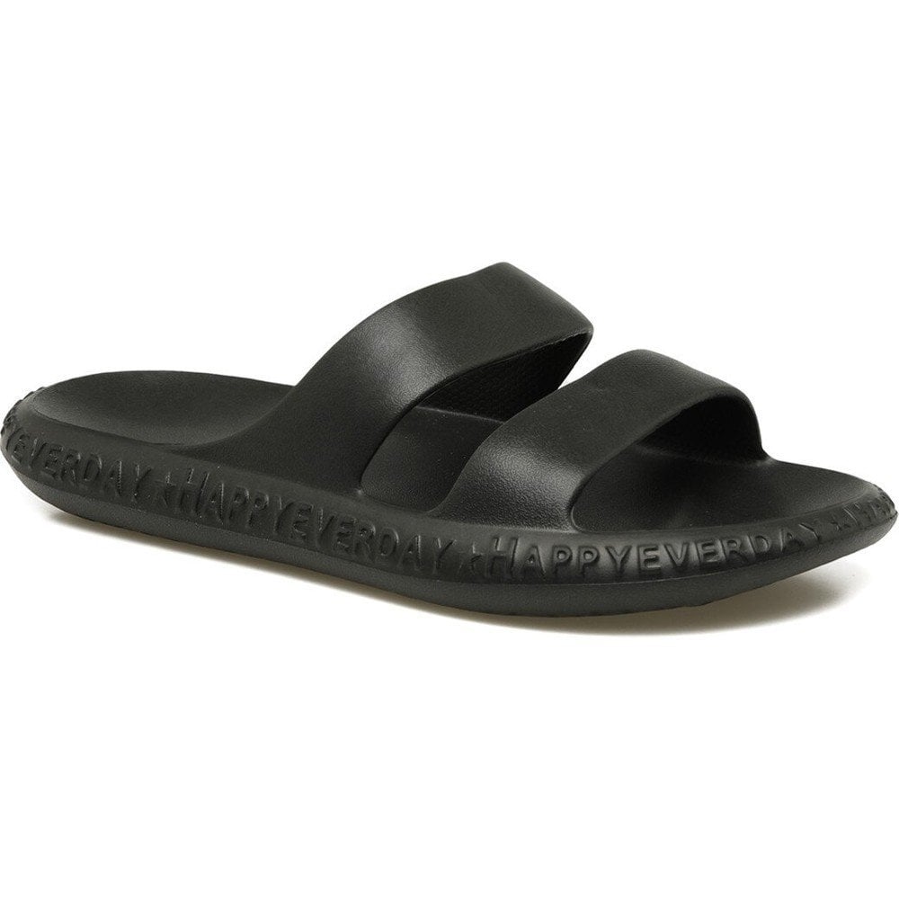 Polaris 400678 2FX Siyah Erkek Plaj Terlik