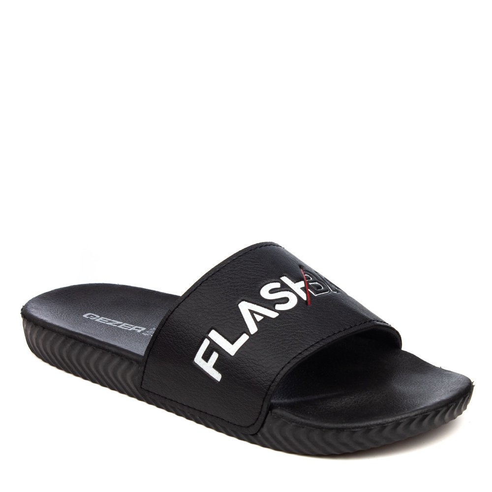 Gezer 12591 Siyah Erkek Havuz/Plaj Terlik
