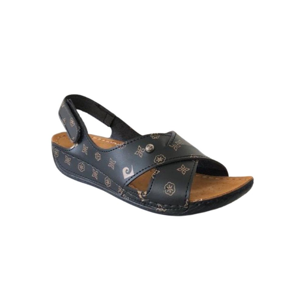 Pierre Cardin 6169 Siyah Kadın Günlük Sandalet