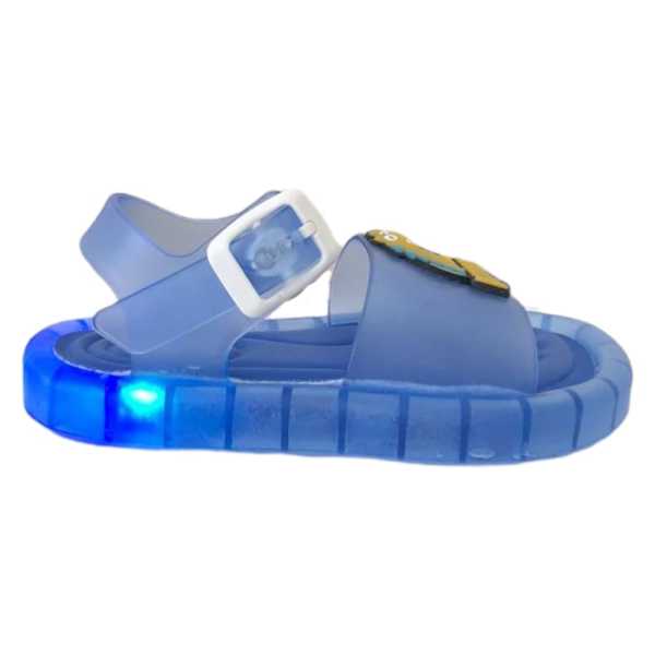 Gezer 13427 Saks Mavi Işıklı Çocuk Terlik Sandalet