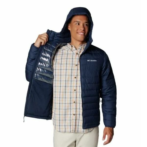 Columbia Powder Lite II Hooded Erkek Mont