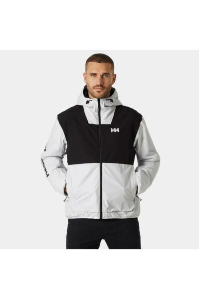 Helly Hansen Ervik Ins Rain Erkek Gri Mont