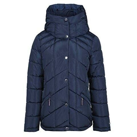 Tommy Hilfiger Kadın Mont Lacivert