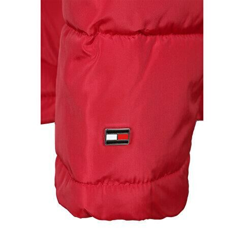 Tommy Hilfiger Kadın Mont Kırmızı