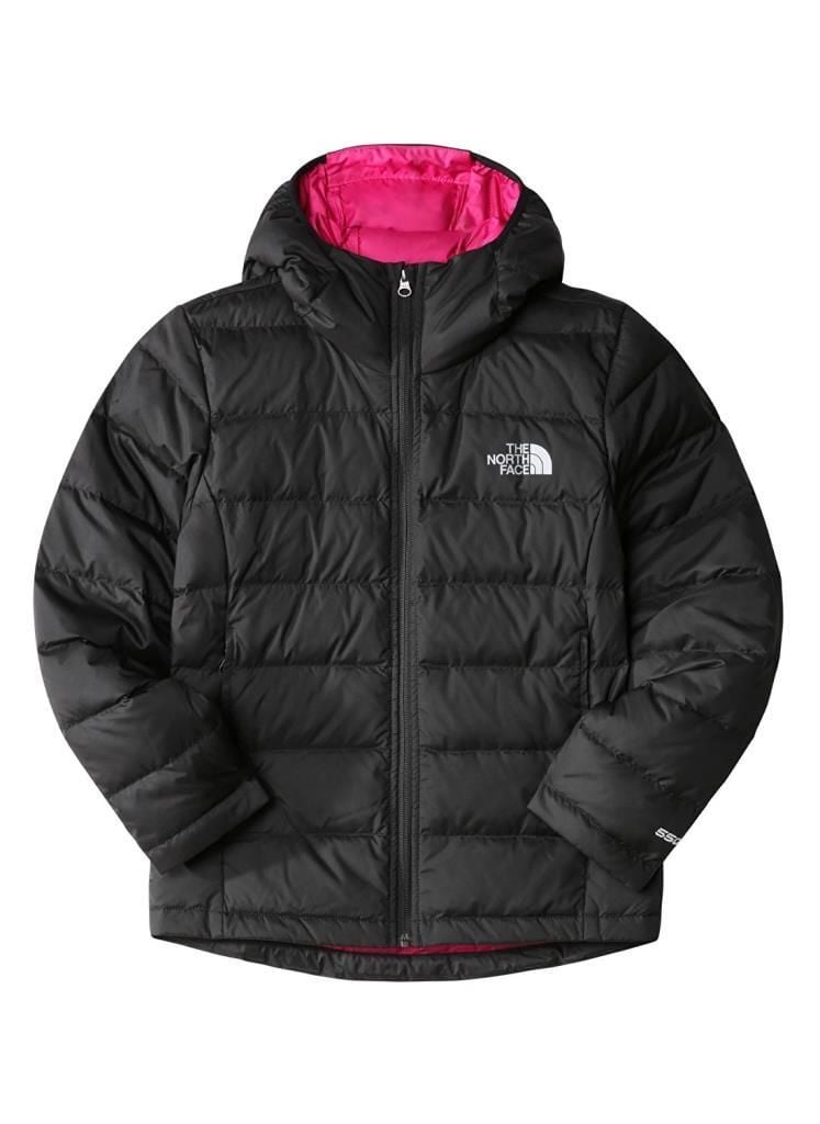 The North Face Siyah Erkek Çocuk Kapüşonlu Mont