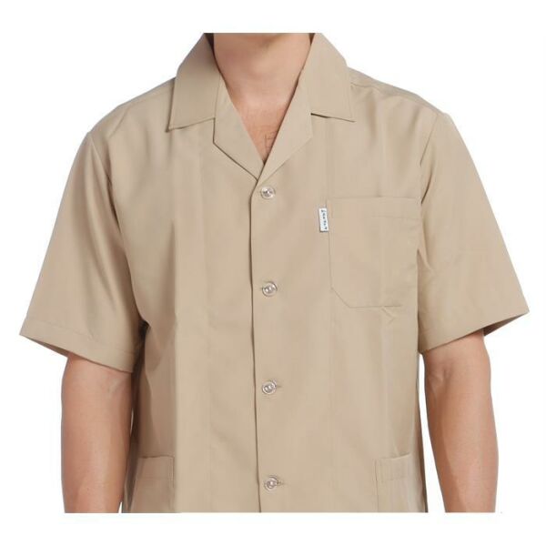 İş Ceketi Kısa Kol Bej