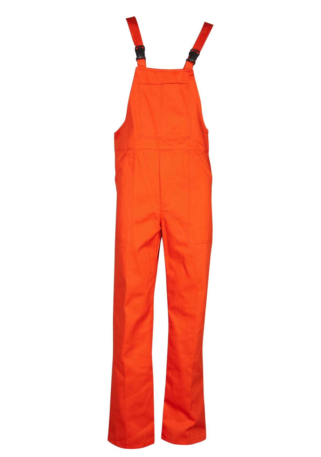 Askılı Bahçevan Tulum Gabardin Turuncu