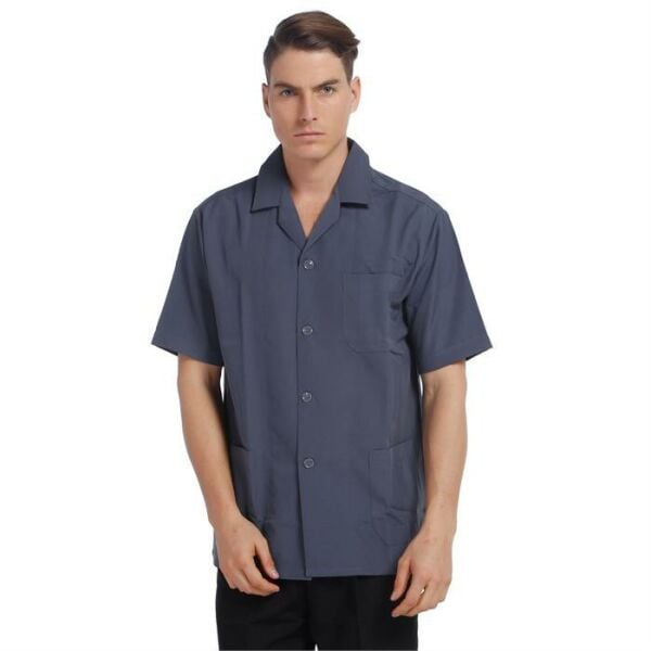 İş Ceketi Kısa Kol Füme