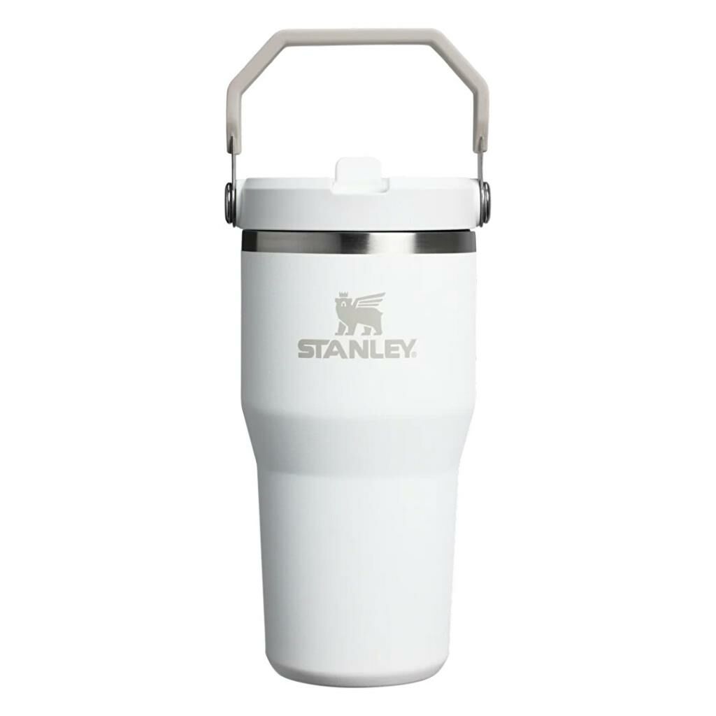 Stanley The IceFlow™ Flip Straw 2.0 Tumbler 0.6L / 20oz Beyaz Termos