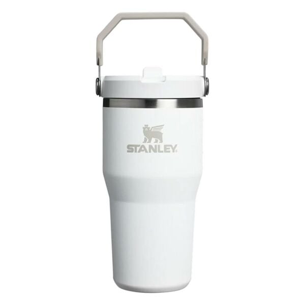 Stanley The IceFlow™ Flip Straw 2.0 Tumbler 0.6L / 20oz Beyaz Termos