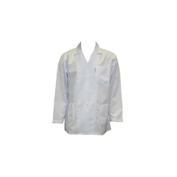 İş Ceketi Uzun Kol Beyaz