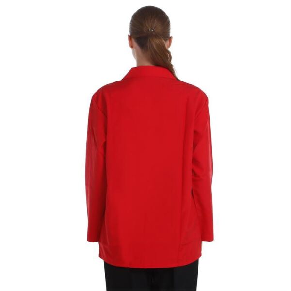 İş Ceketi Uzun Kol Kırmızı