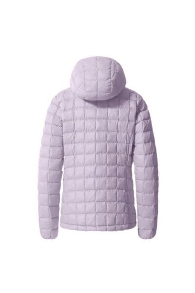 The North Face Thermoball Eco Hoodie 2.0 Kadın Mor Kapüşonlu Mont