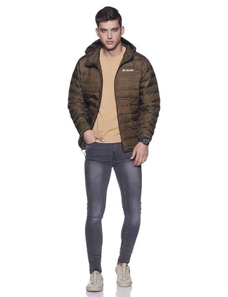 Columbia Lake 22 Down Hooded Erkek Mont