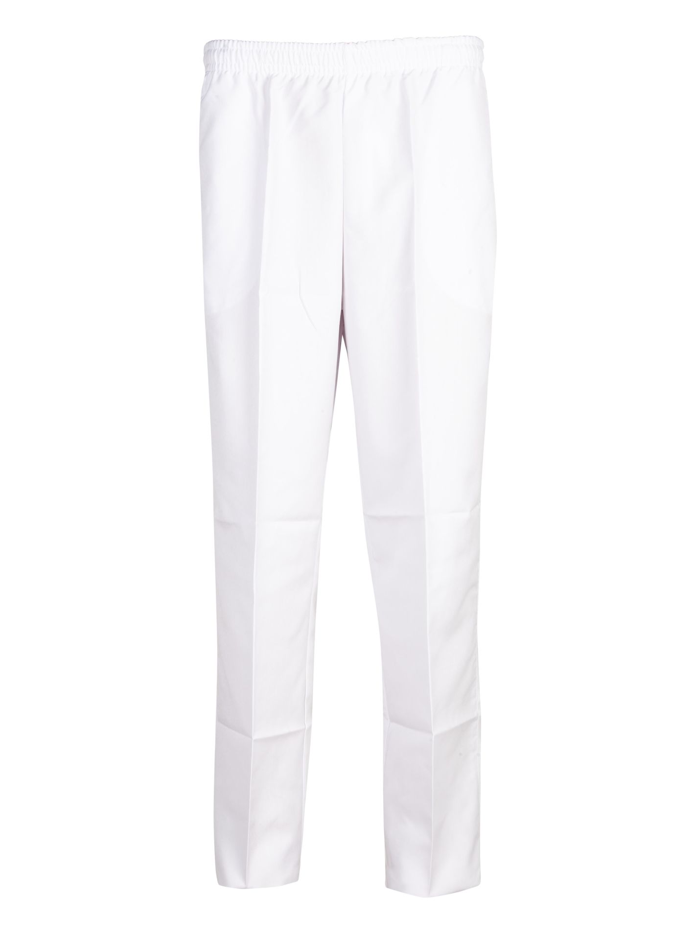 Lastikli Pantolon Beyaz