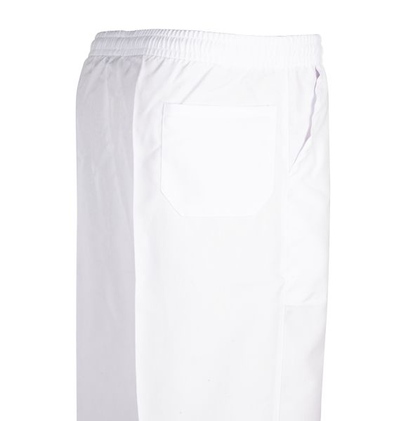 Lastikli Pantolon Beyaz