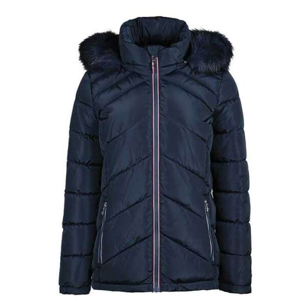 Tommy Hilfiger Kadın Kapüşonlu Mont TW2MP918-NAVY