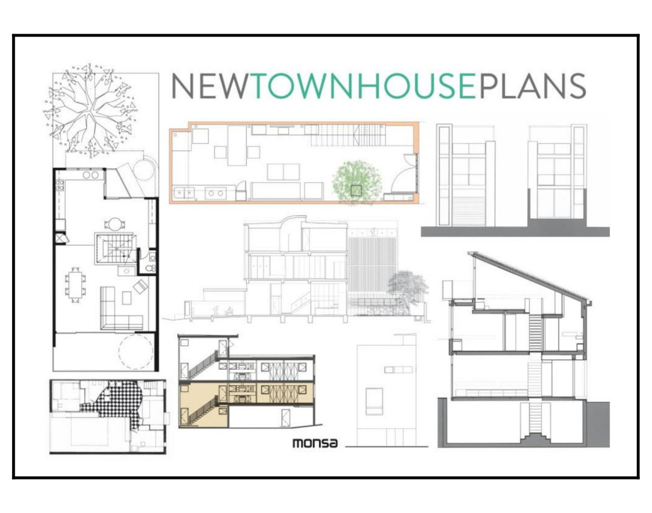 NEW TOWN HOUSE PLANS