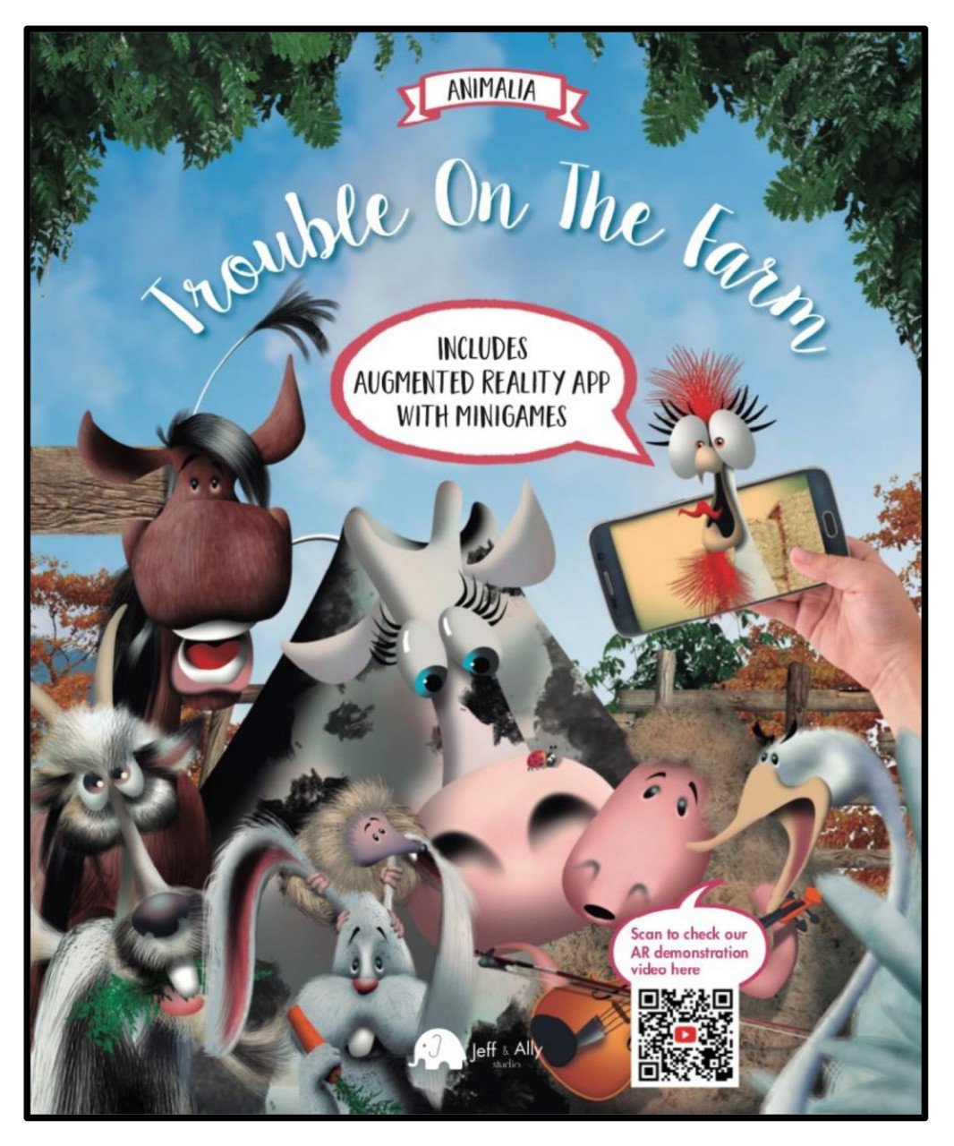 Trouble On The Farm (+ Arttırılmış Gerçeklik Uygulaması Ekli Çocuk Kitabı)