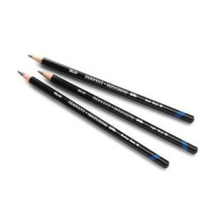 Derwent Kuru-Sulu Eskiz Kalemi Watersoluble Sketching Pencil (8B)