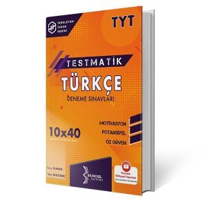 Bilinçsel Yayınları TYT Testmatik Türkçe Deneme Sınavları
