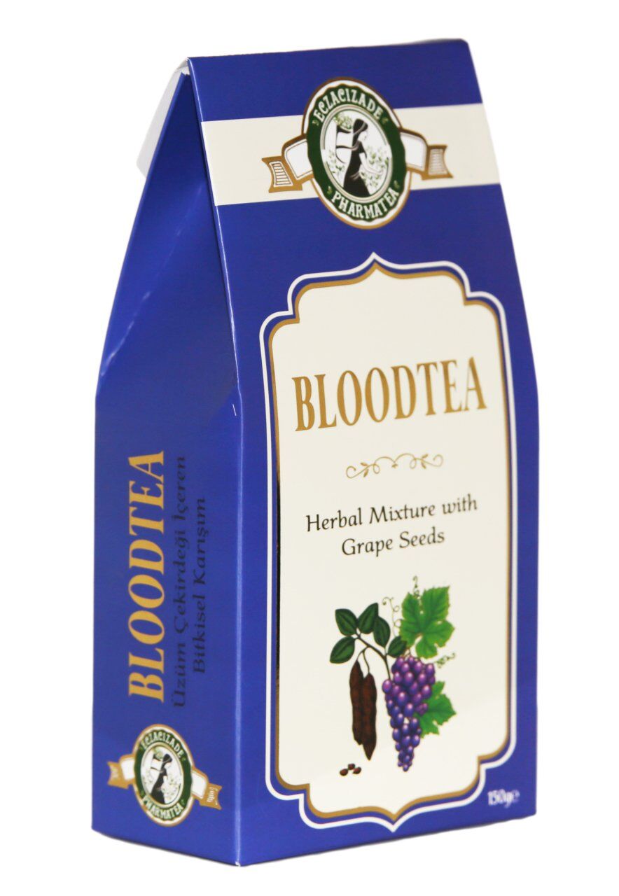Bloodtea (Üzüm Çekirdeği İçeren Bitkisel Karışım) - 150 g