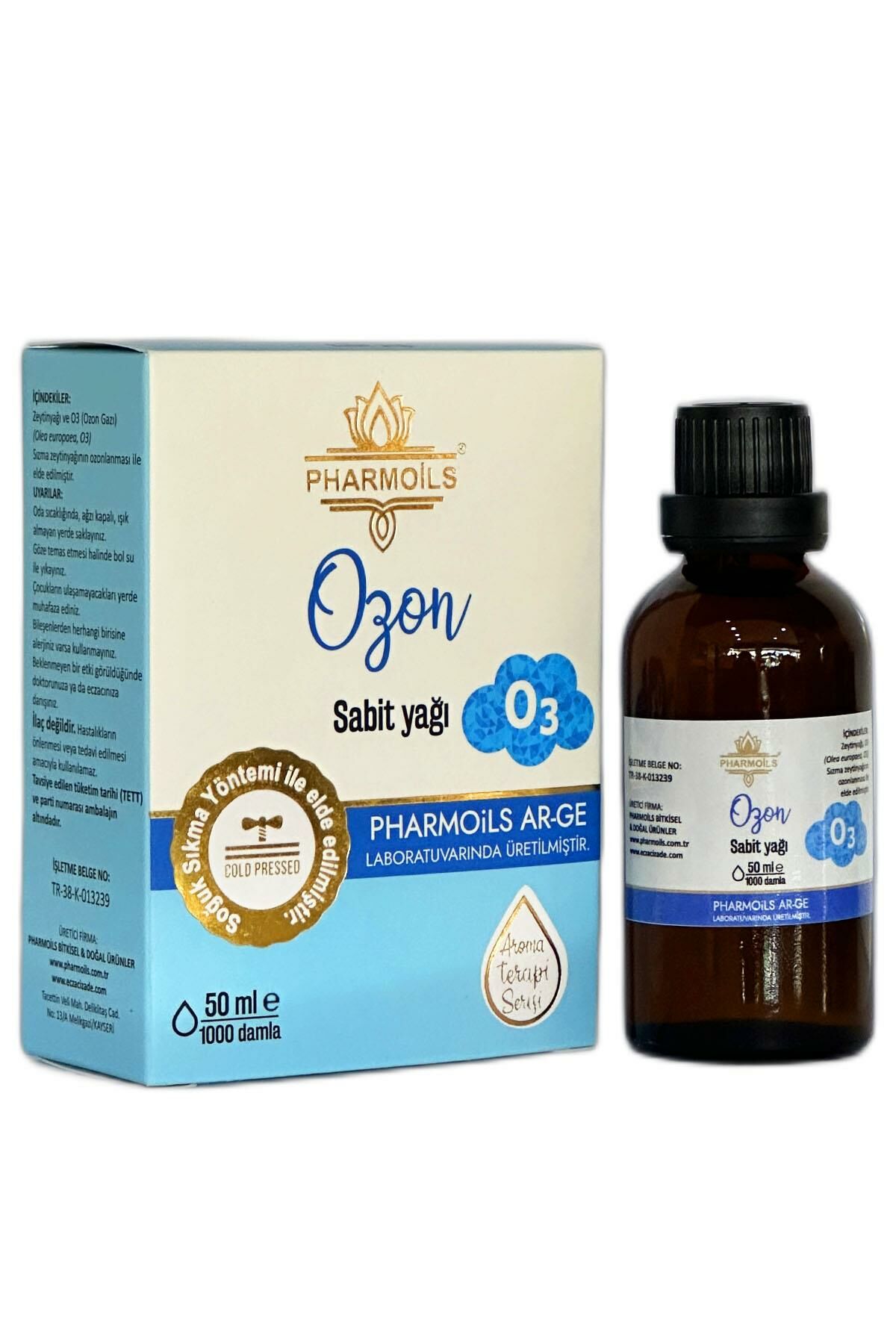 Pharmoils Ozon Yağı 50 ml