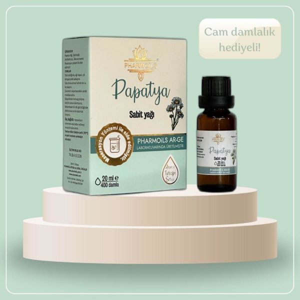 Pharmoils Papatya Yağı 20 ml