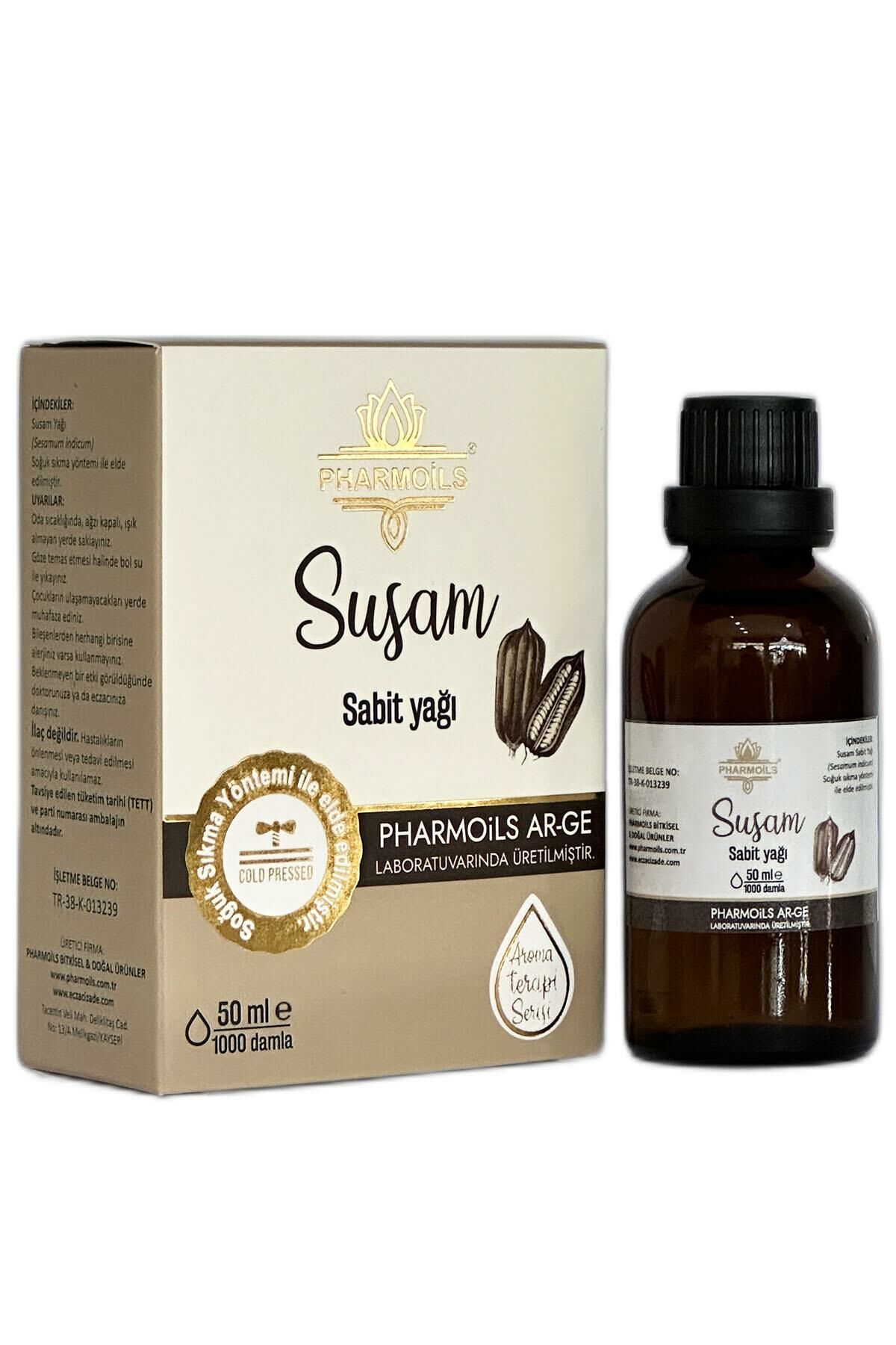 Pharmoils Susam Yağı 50 ml