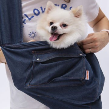 PawStar Mavi Denim CrossBody Çanta