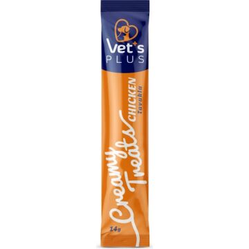 Vet's Plus Tavuklu Sıvı Kedi Ödül Maması 14gr