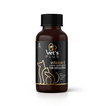 Vet's Plus Vitamin C Kedi ve Köpekler için Sıvı Vitamin Damla 100ml