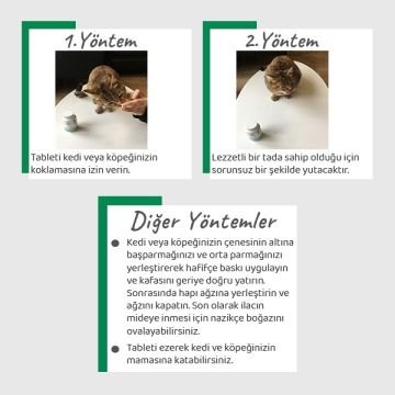 Vet's Plus Immune System Kedi ve Köpek için Bağışıklık Sistemi Güçlendirici Tablet (100'lü)