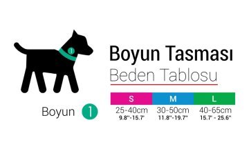 PetTagArt  Ayarlanabilir Yeşil Köpek Boyun Tasması