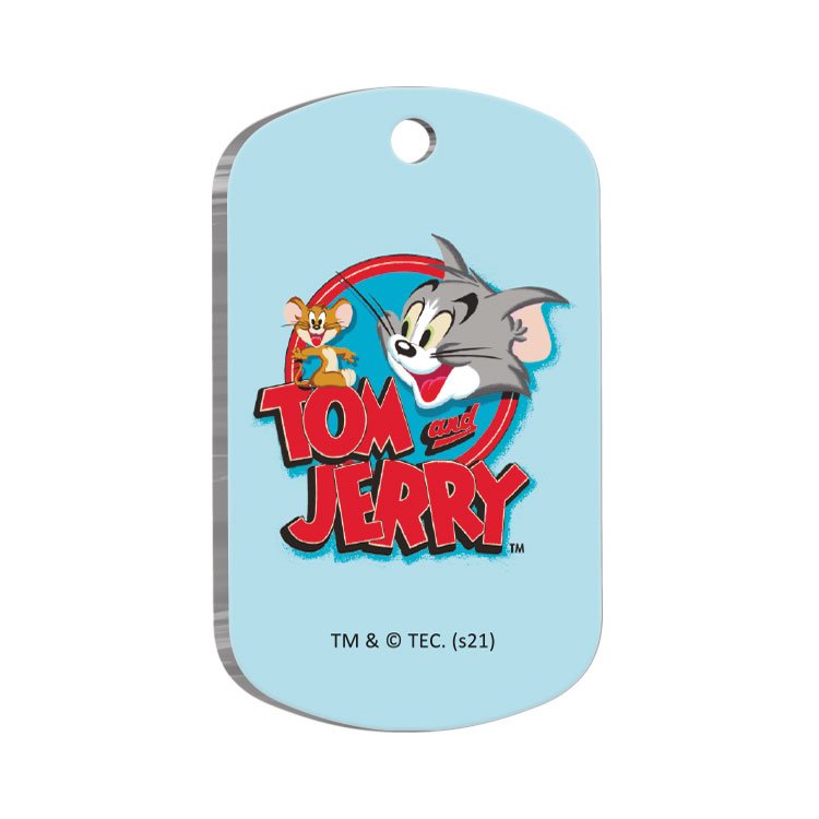 Tom & Jerry Asker Şekilli Kedi ve Köpek Künyesi