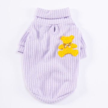 PawStar Lila Turtleneck Küçük ve Orta Irk Sweat