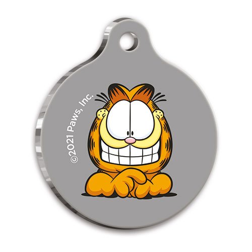 Garfield Yuvarlak Kedi ve Köpek Künyesi