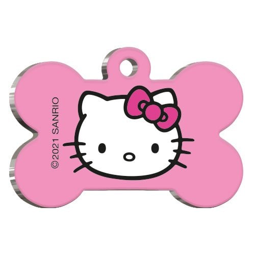 Hello Kitty Kemik Şekilli Kedi ve Köpek Künyesi