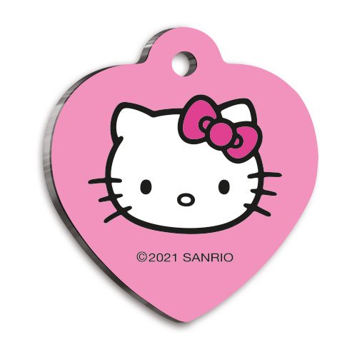 Hello Kitty Kalp Şekilli Kedi ve Köpek Künyesi