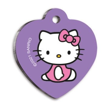 Hello Kitty Kalp Şekilli Kedi ve Köpek Künyesi