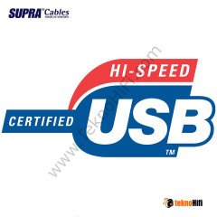Supra USB 2.0 Yüksek performanslı A-B tipi Kablo
