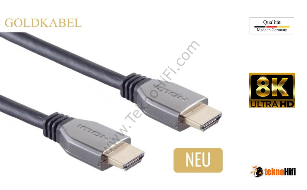 GoldKabel Edition 8K HDMI 2.1 Ultra High Speed '2 metre'