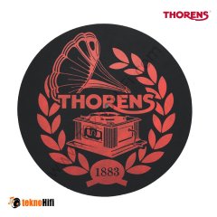 Thorens Platter Mat Felt  Kırmızı/Siyah