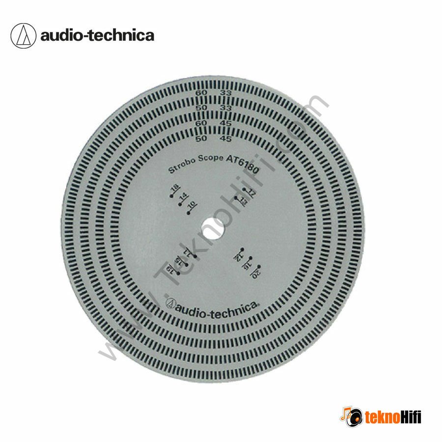 Audio Technica AT6180a Stroboscope Disc