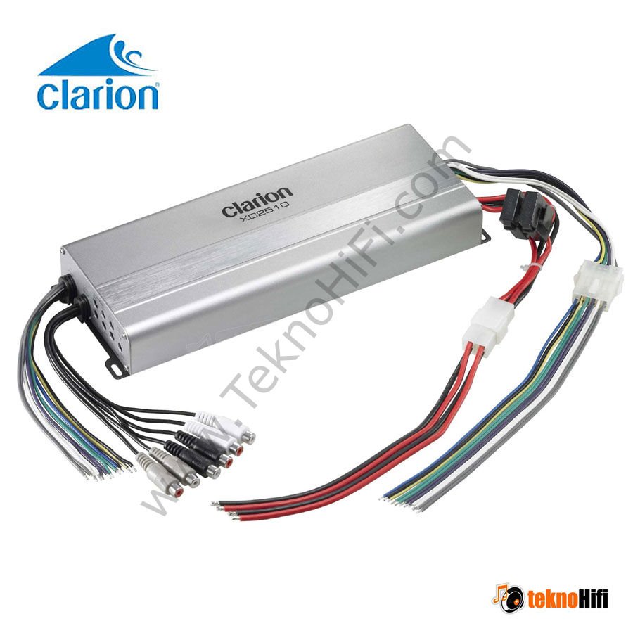 Clarion XC2510 5 Kanal D Sınıfı Marine Amplifikatör, 600 W