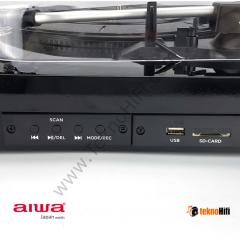 Aiwa GBTUR -120BKMKII FM Radyolu USB Pikap